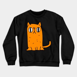 You asleep yet? A sneaky cat Gift Idea Crewneck Sweatshirt